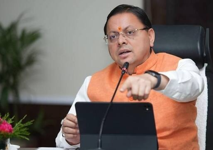 "Anti-Hindu Slogans Prompted It": CM Dhami Hits Back At Congress Over Kharge 'Purification' Row