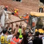 "Delhi PG Tragedy Aftermath: MCD Begins Demolition Drive in Satya Niketan; Seals 7 Illegal Structures"