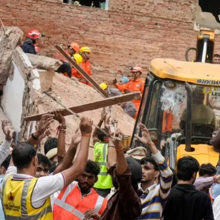 "Delhi PG Tragedy Aftermath: MCD Begins Demolition Drive in Satya Niketan; Seals 7 Illegal Structures"