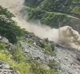 Reporter's Diary: Terrifying Aerial Views of Trishuli River Valley; Destruction in Nepal Worse Than War